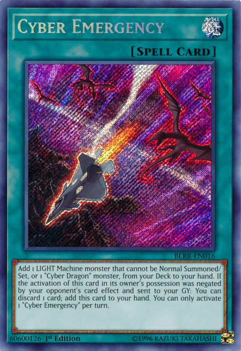 Cyber Emergency [BLRR-EN016] Secret Rare