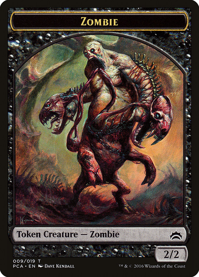 Zombie Token [Planechase Anthology Tokens]