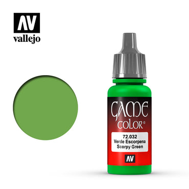 GAME COLOR 72.032 ESCORPENA GREEN 17ML