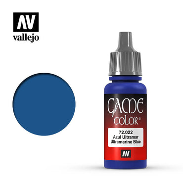GAME COLOR 72.022 ULTRAMARINE BLUE 17ML