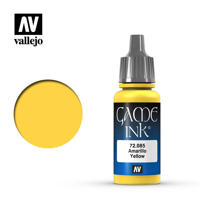 GAME COLOR 72.085 YELLOW INK 17ML