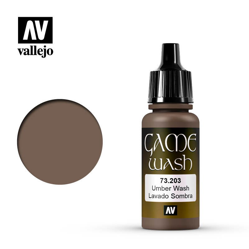 GAME COLOR WASH 73.203 UMBER 17ML