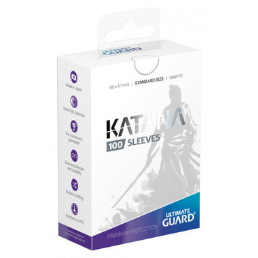 Ultimate Guard Katana Sleeves Standard Size White (100)