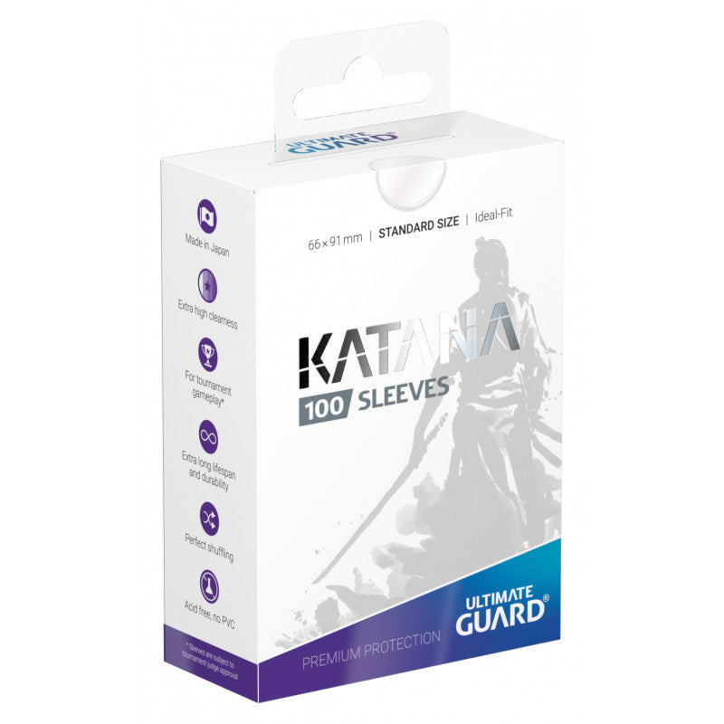 Ultimate Guard Katana Sleeves Standard Size Transparent(100)