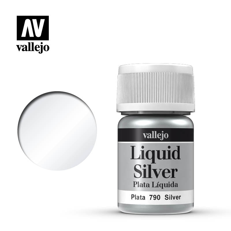 MODEL COLOR LIQUID GOLD 70.790 SILVER 35ML (ALCOHOL BASED)