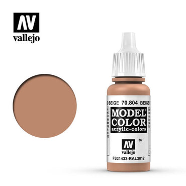 MODEL COLOR 70.804 BEIGE RED 17ML