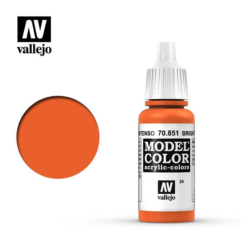 MODEL COLOR 70.851 BRIGHT ORANGE 17ML