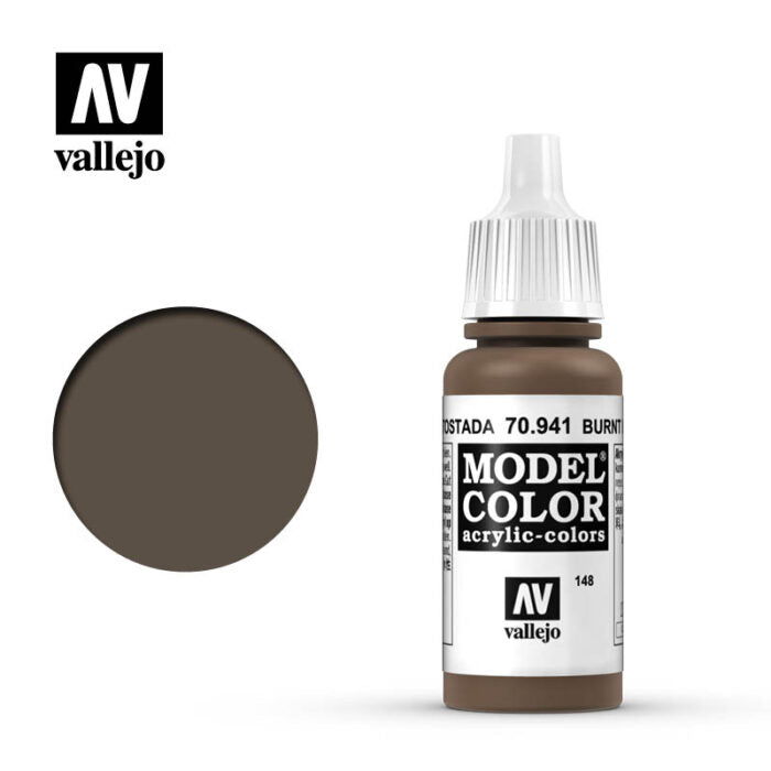 MODEL COLOR 70.941 BURNT UMBER 17ML