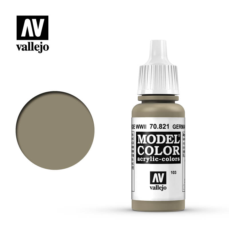 MODEL COLOR 70.821 GERMAN CAM.BEIGE WWII 17ML
