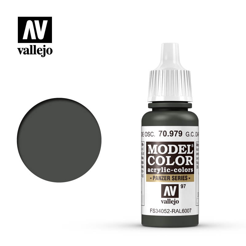 MODEL COLOR 70.979 GERMAN CAM. DARK GREEN 17ML