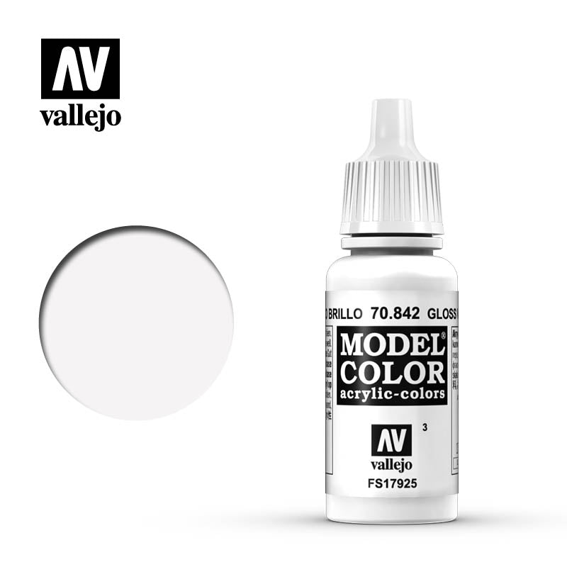 MODEL COLOR 70.842 GLOSS WHITE 17ML