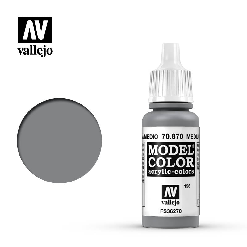 MODEL COLOR 70.870 MEDIUM SEA GREY 17ML