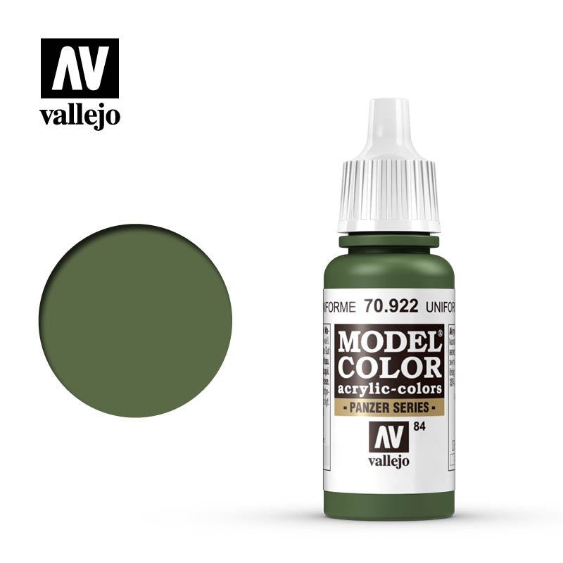 MODEL COLOR 70.922 UNIFORM GREEN 17ML