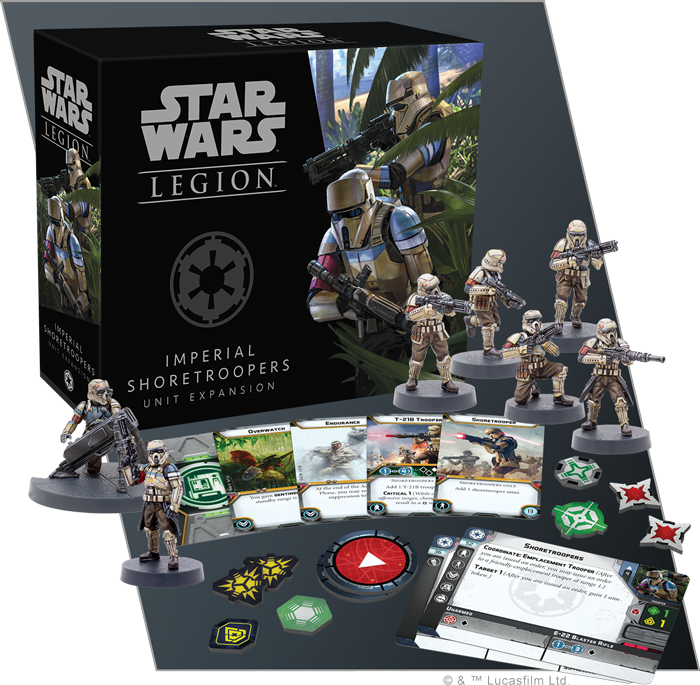 Star Wars Legion: Imperial Shoretroopers Unit Expansion