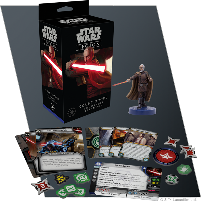 Star Wars Legion: Count Dooku Commander Expansion