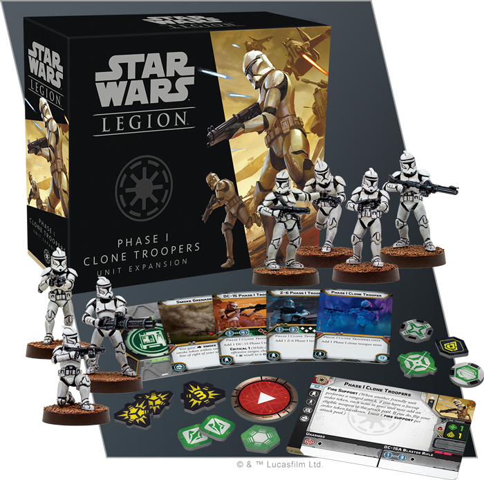 Star Wars Legion: Phase I Clone Troopers Unit Expansion