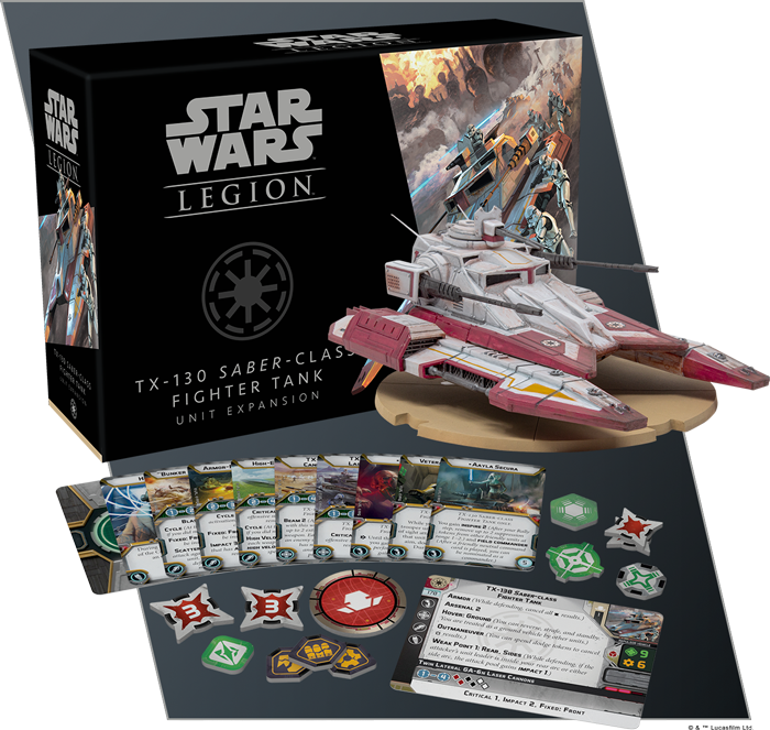 Star Wars Legion: TX-130 Saber-class Fighter Tank