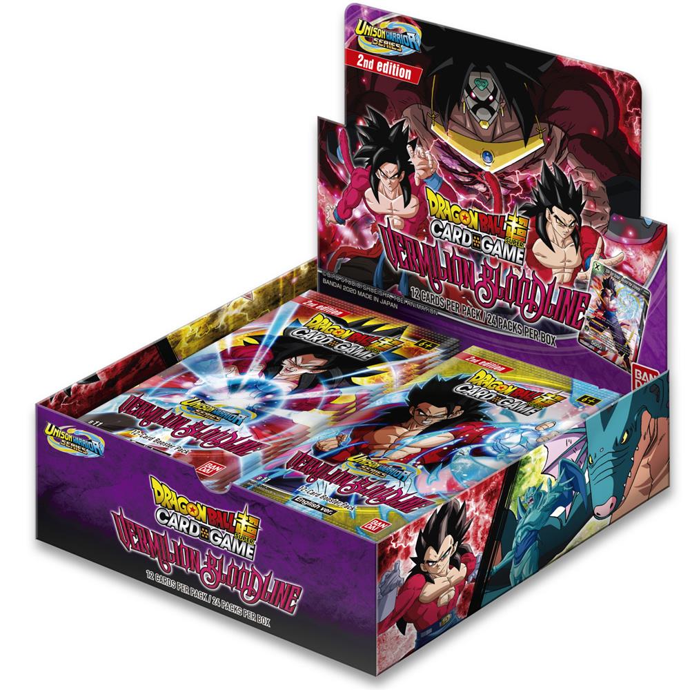 Dragon Ball Super Unison Warrior Series Vermilion Bloodline (DBS-B11) Booster Box (ORDER ON DEMAND)