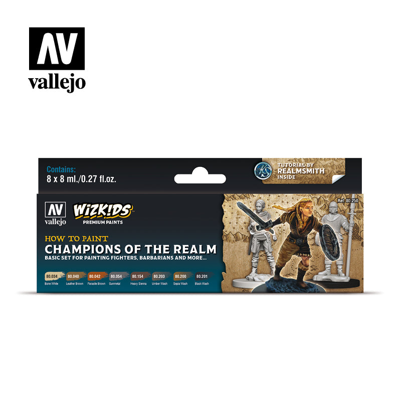 WIZKIDS PREMIUM SET BY VALLEJO: CHAMPIONS OF THE