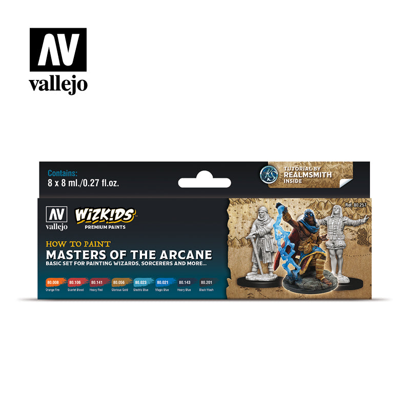 WIZKIDS PREMIUM SET BY VALLEJO: MASTERS OF THE AR